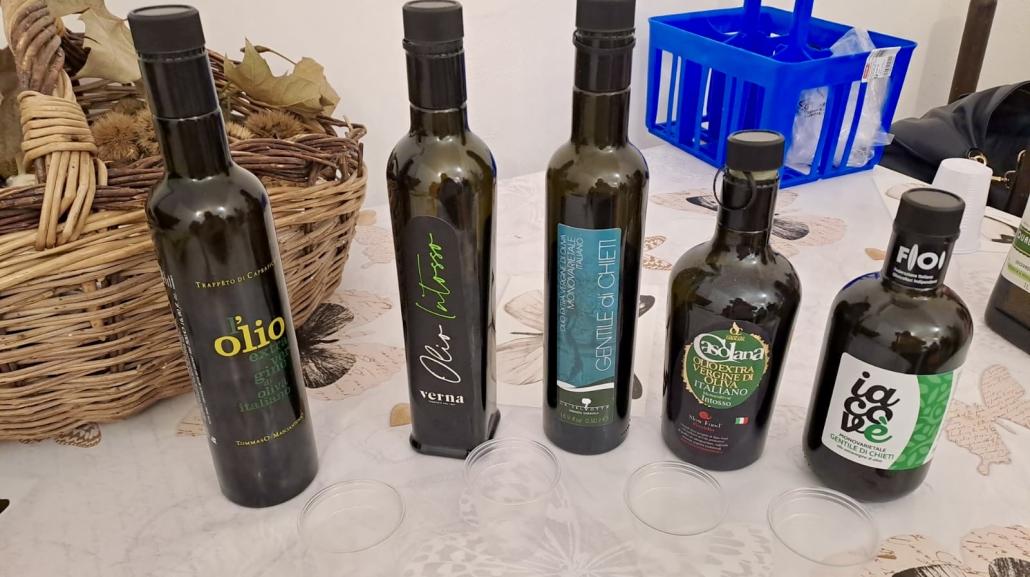 L'olio nuovo in degustazione a Orsogna, presso il convento francescano SS. Annunziata